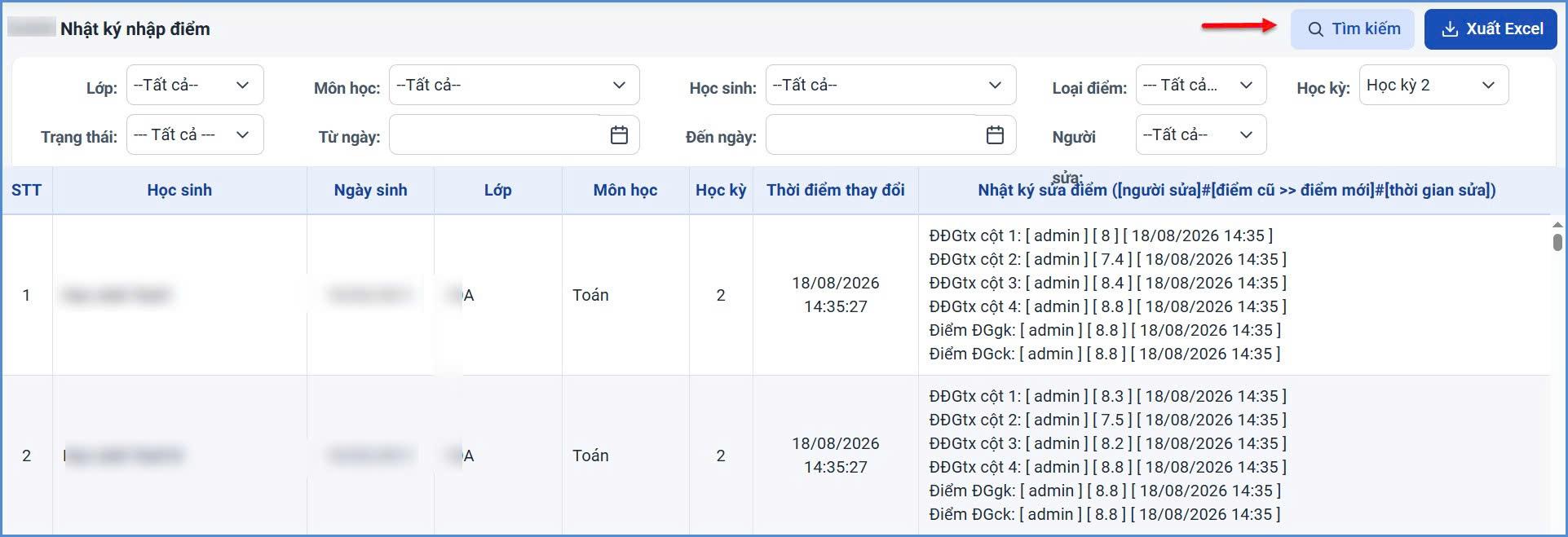 Ảnh chụp màn hình minh họa