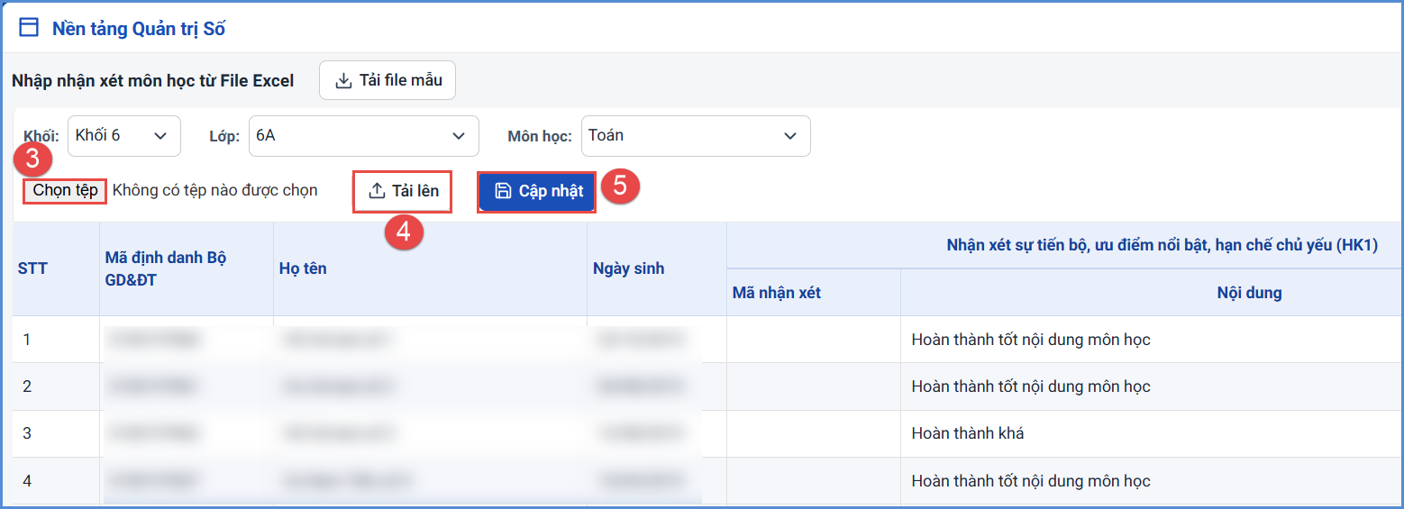 Ảnh chụp màn hình minh họa