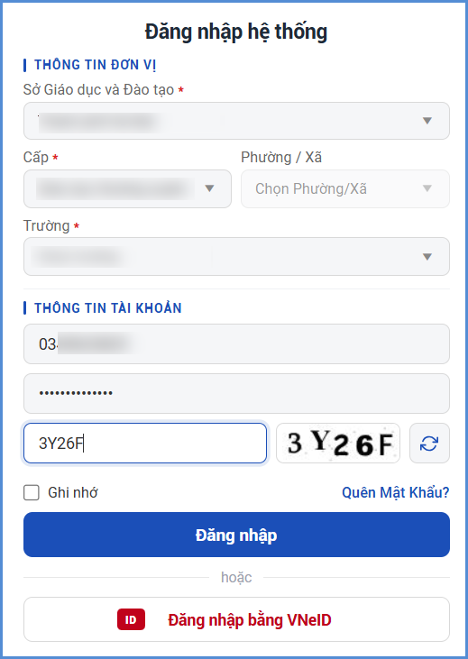 Ảnh chụp màn hình minh họa