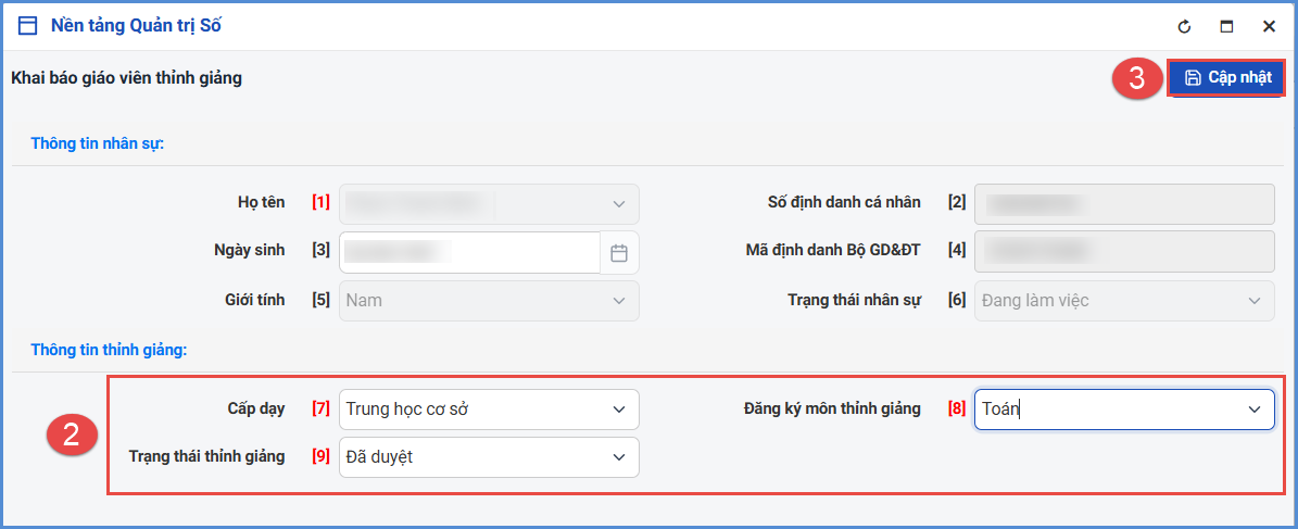 Ảnh chụp màn hình minh họa