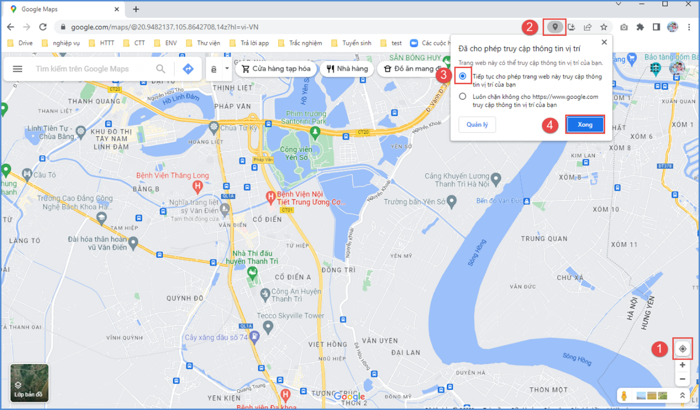 Ảnh chụp màn hình minh họa