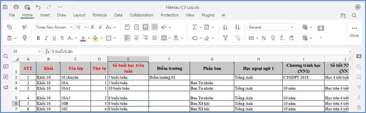 Ảnh chụp màn hình minh họa