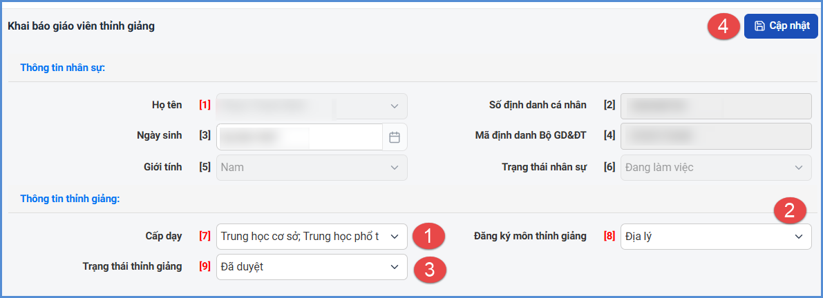 Ảnh chụp màn hình minh họa