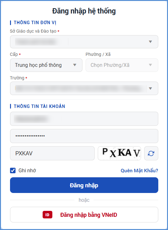 Ảnh chụp màn hình minh họa