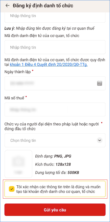 Ảnh chụp màn hình minh họa