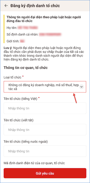 Ảnh chụp màn hình minh họa