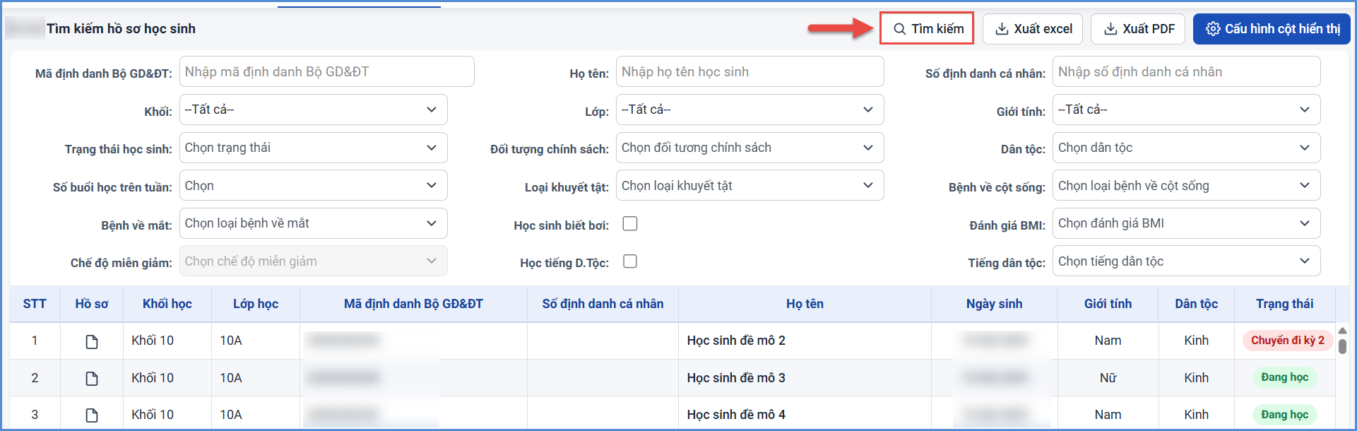 Ảnh chụp màn hình minh họa