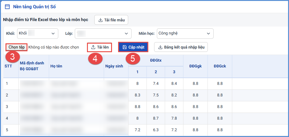 Ảnh chụp màn hình minh họa