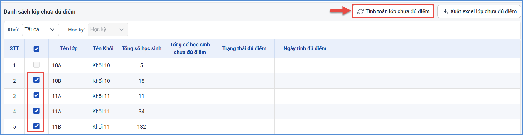 Ảnh chụp màn hình minh họa