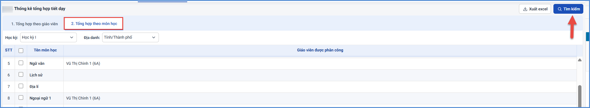 Ảnh chụp màn hình minh họa