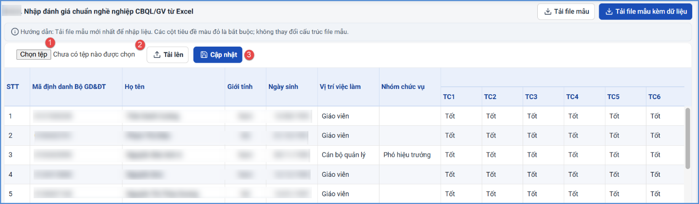 Ảnh chụp màn hình minh họa