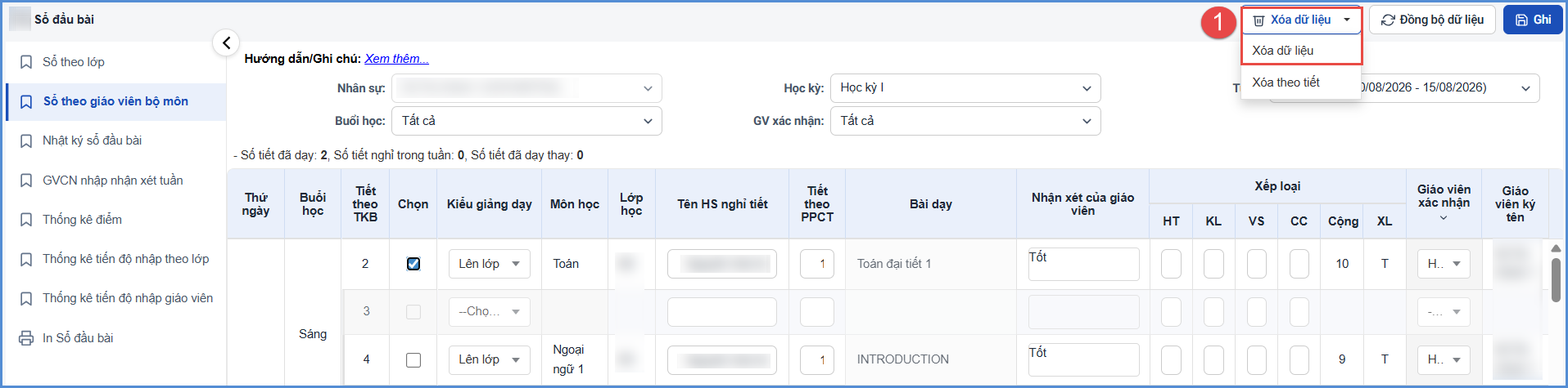 Ảnh chụp màn hình minh họa