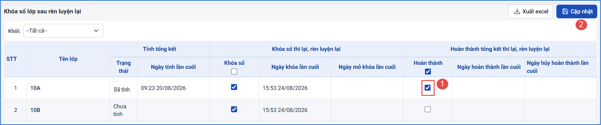 Ảnh chụp màn hình minh họa