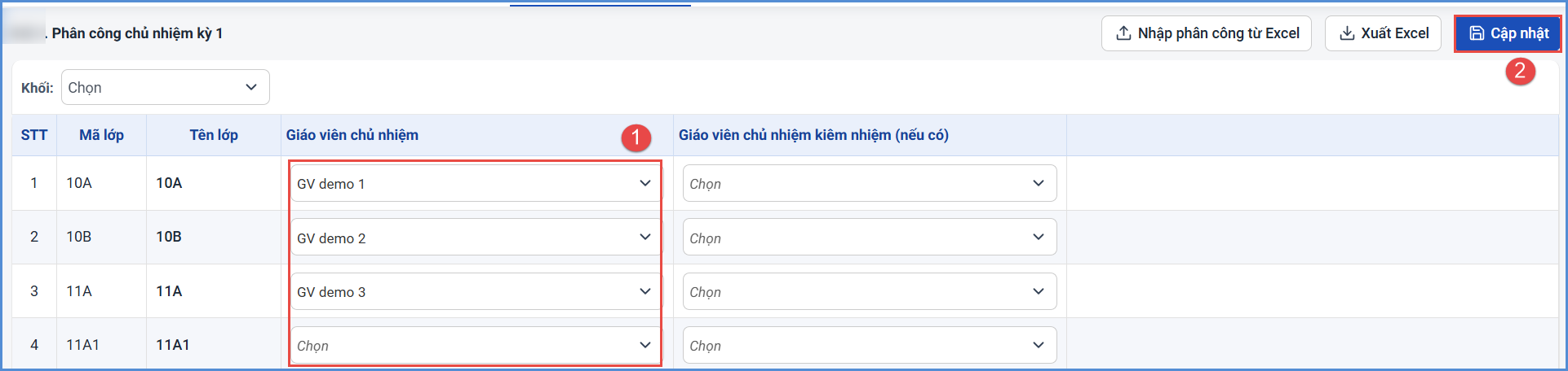 Ảnh chụp màn hình minh họa