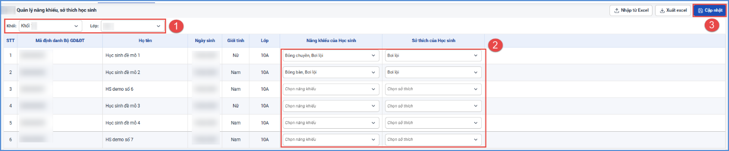 Ảnh chụp màn hình minh họa