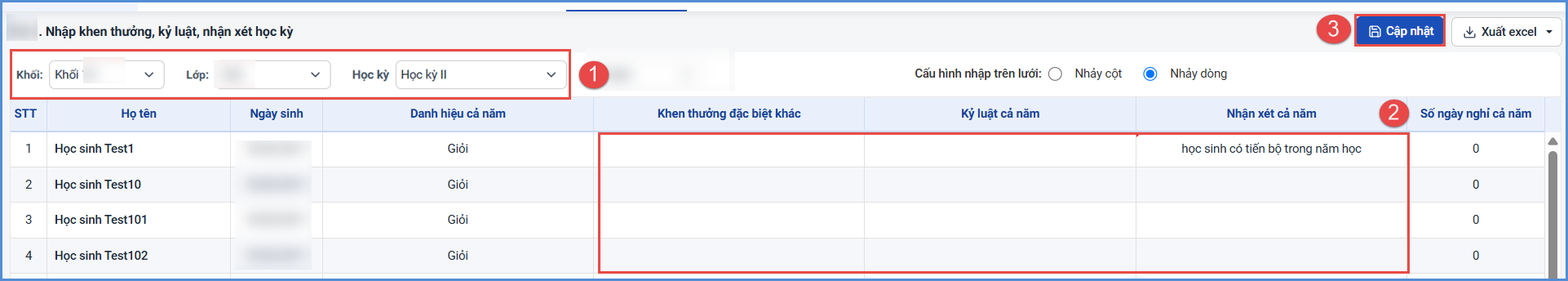 Ảnh chụp màn hình minh họa