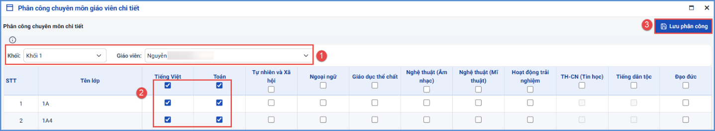 Ảnh chụp màn hình minh họa