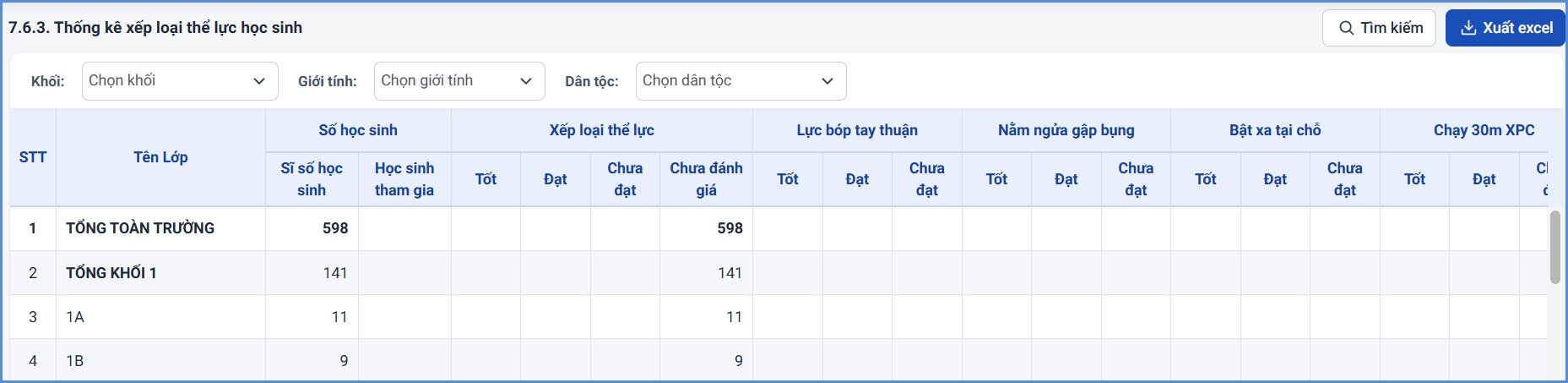 Ảnh chụp màn hình minh họa