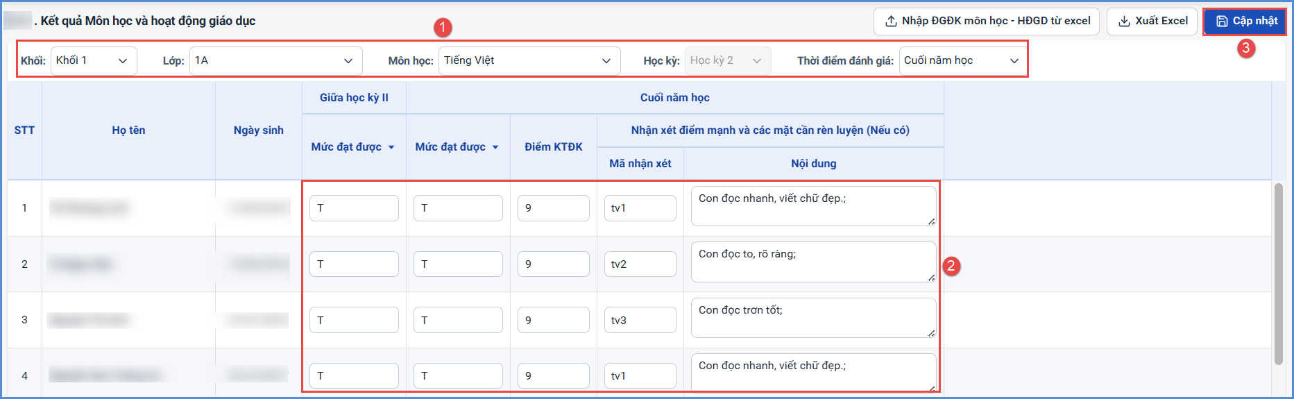 Ảnh chụp màn hình minh họa