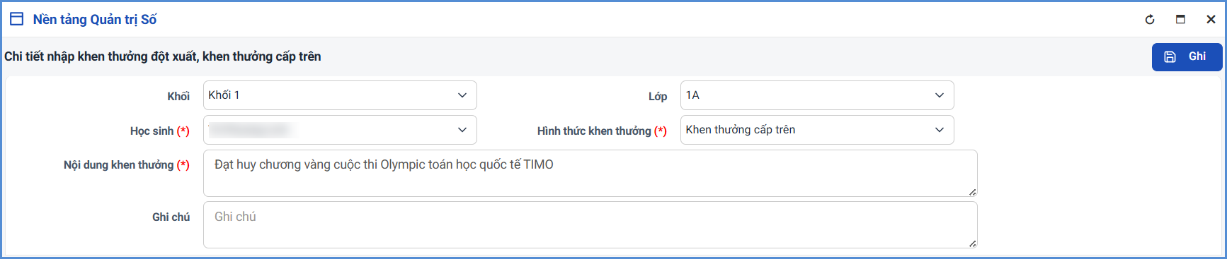 Ảnh chụp màn hình minh họa