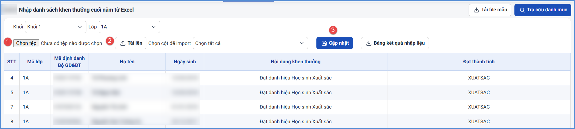 Ảnh chụp màn hình minh họa