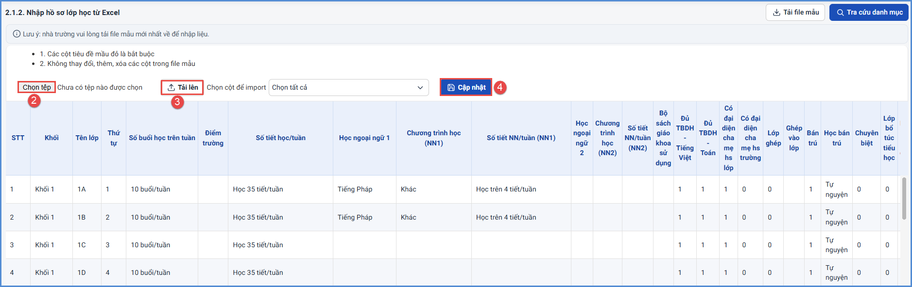 Ảnh chụp màn hình minh họa