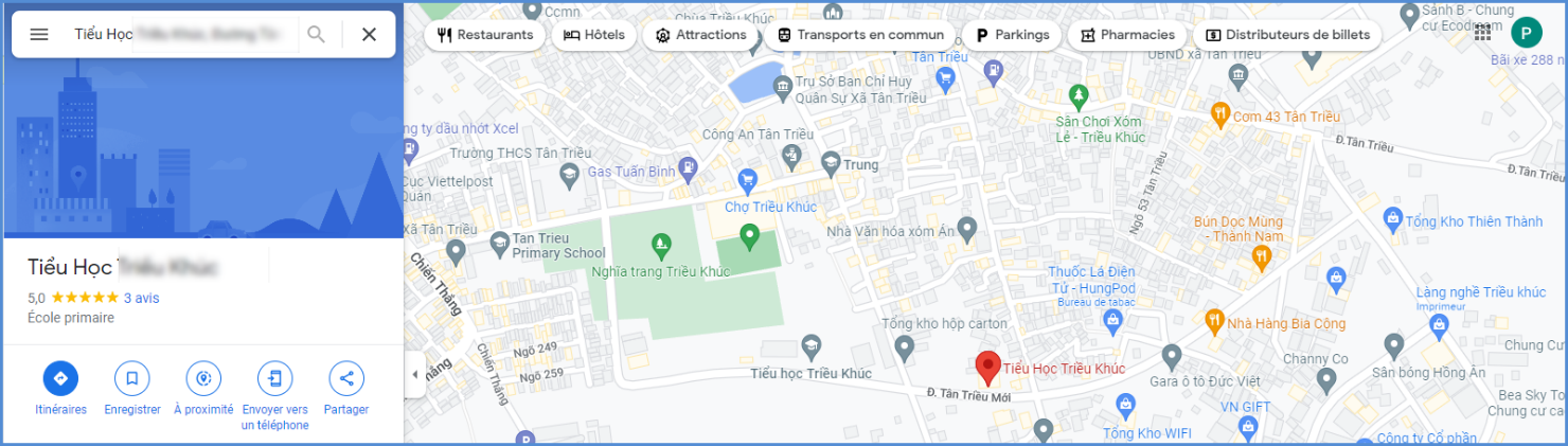 Ảnh chụp màn hình minh họa