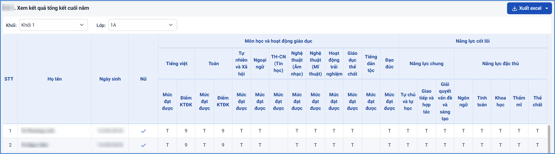 Ảnh chụp màn hình minh họa