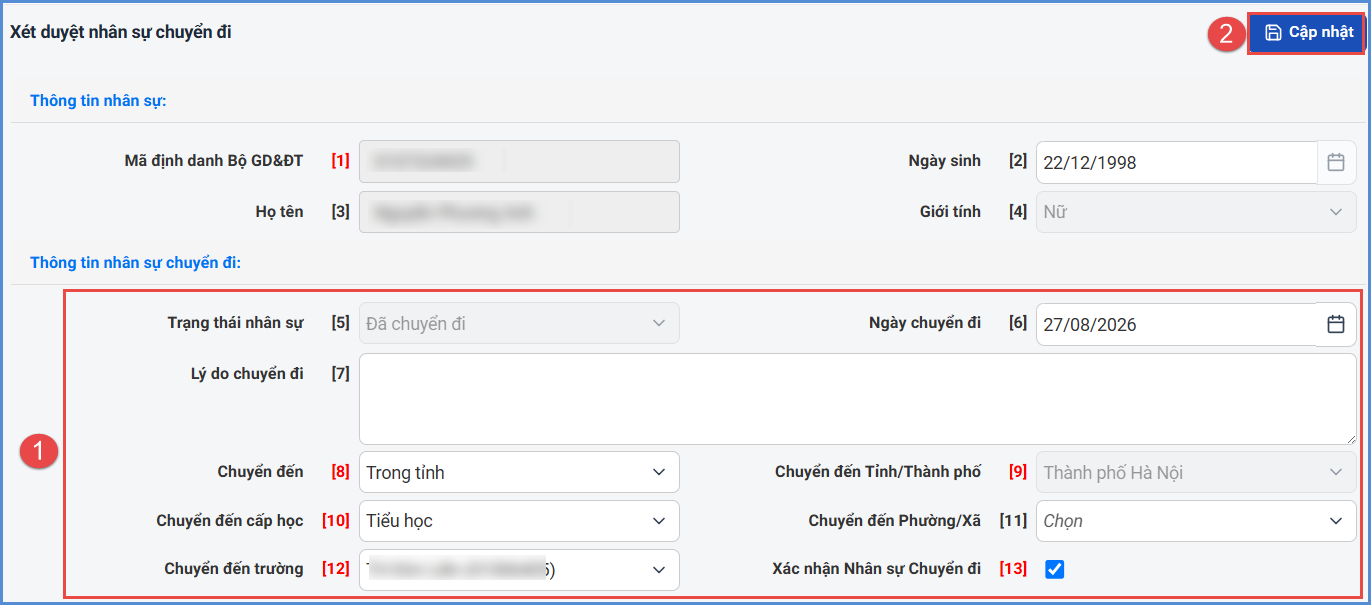 Ảnh chụp màn hình minh họa