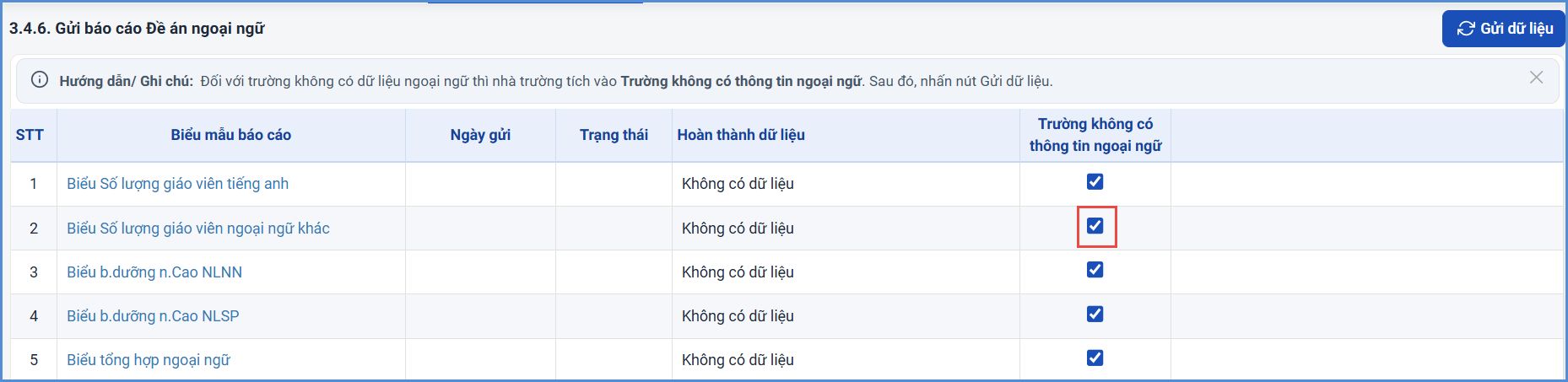 Ảnh chụp màn hình minh họa