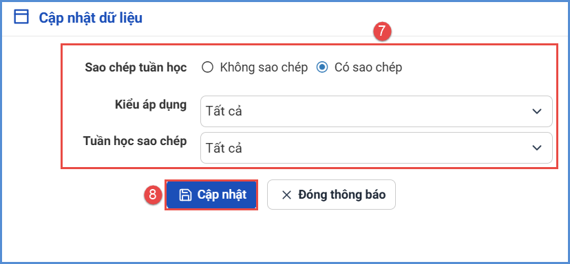 Ảnh chụp màn hình minh họa