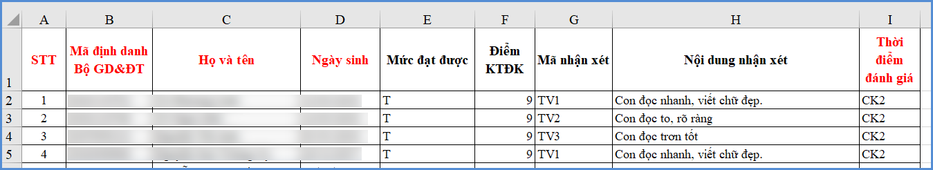 Ảnh chụp màn hình minh họa