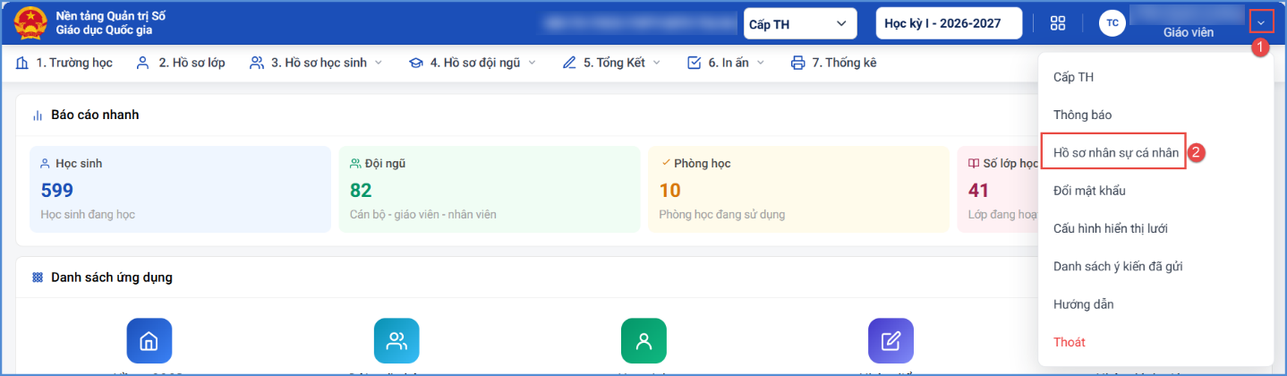 Ảnh chụp màn hình minh họa