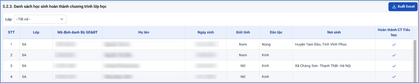 Ảnh chụp màn hình minh họa